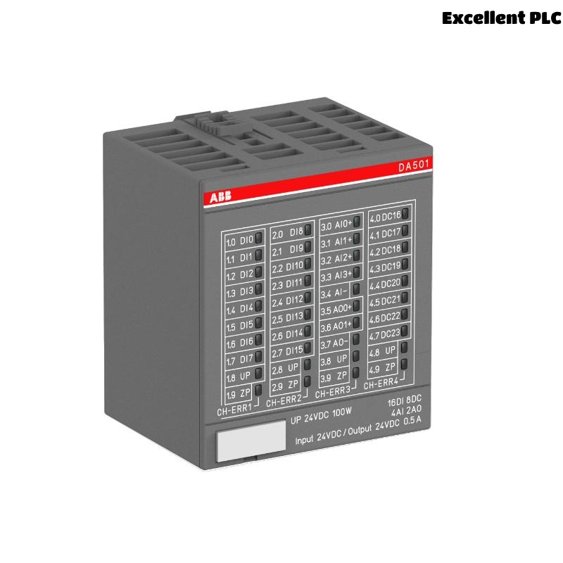 ABB DA501 1SAP250700R0001 Digital/Analog Input/Output Module