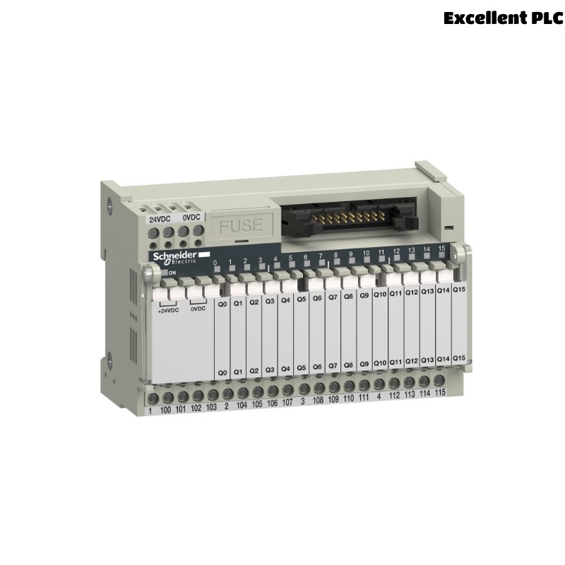 Schneider ABE7R16T111 Sub-Base With Plug-In Electromechanical Relay