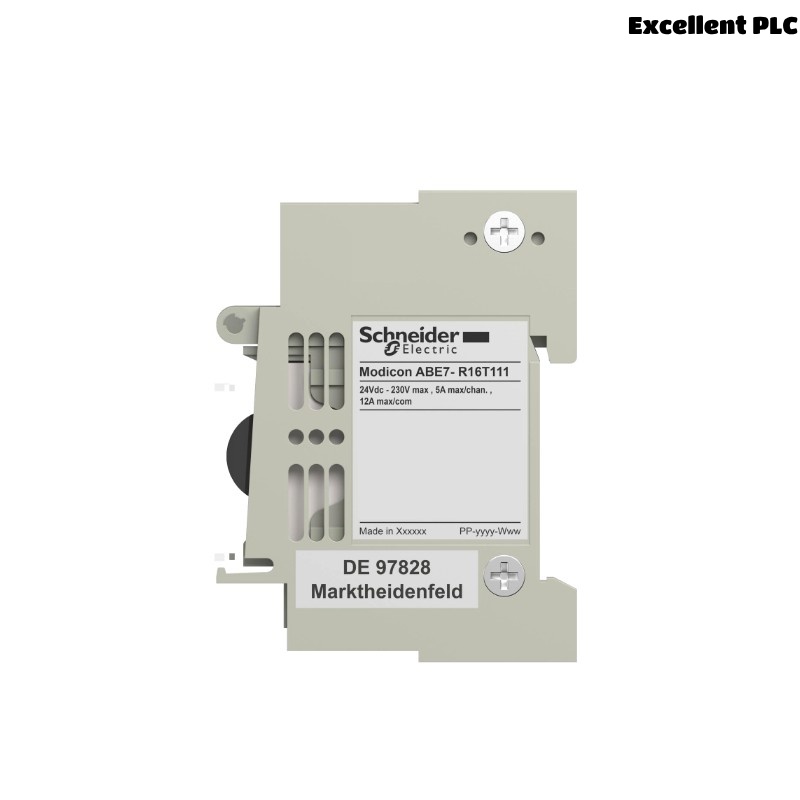 Schneider ABE7R16T111 Sub-Base With Plug-In Electromechanical Relay