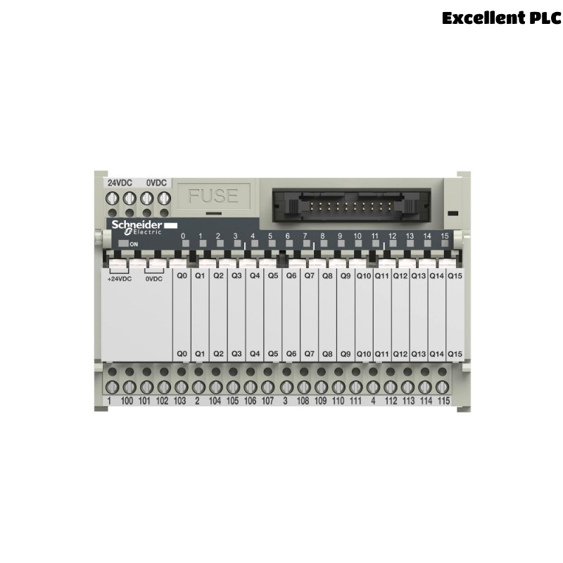 Schneider ABE7R16T111 Sub-Base With Plug-In Electromechanical Relay