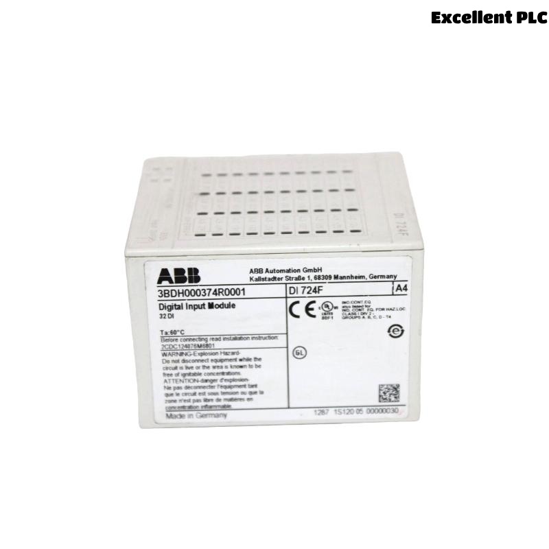 ABB DI 724F 3BDH000374R0001 Digital Input Module