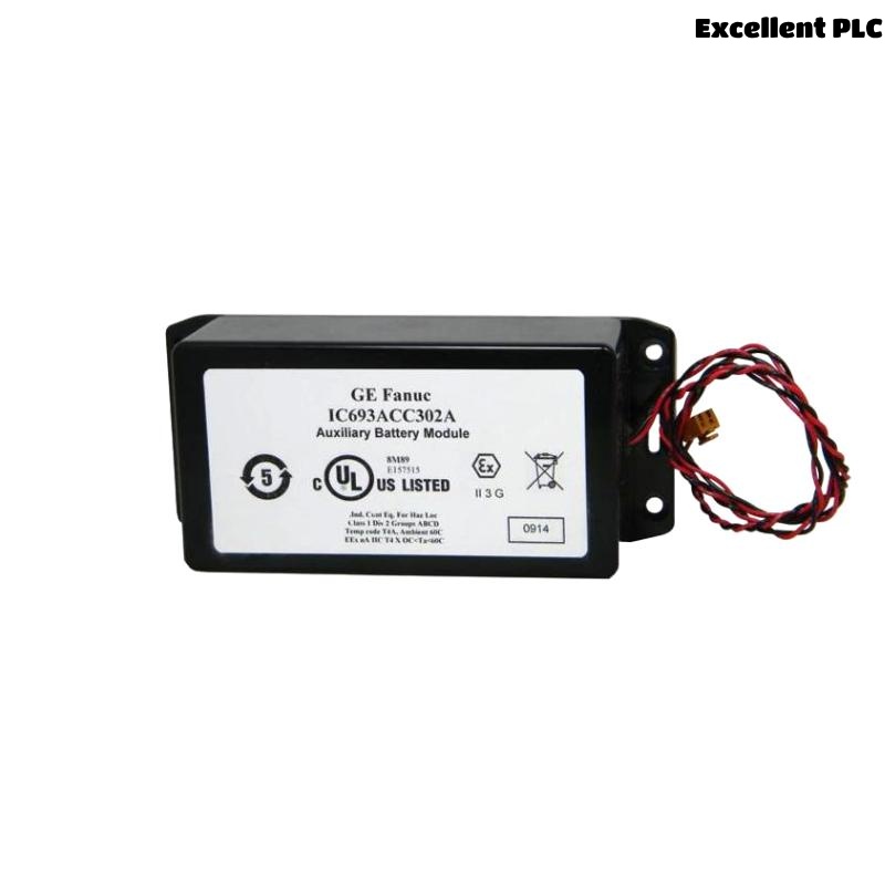 GE IC693ACC302 Auxiliary Battery Module