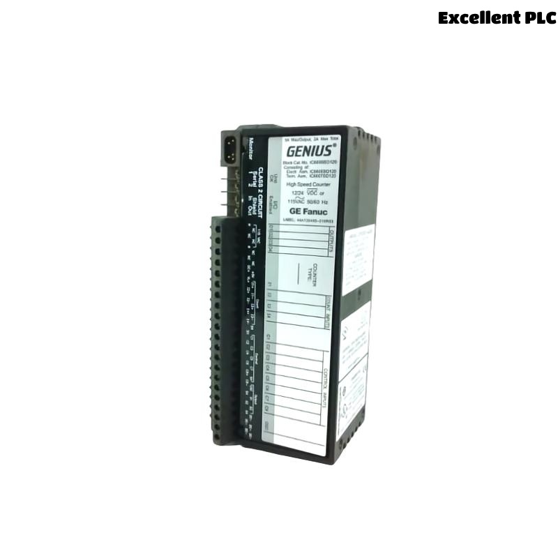 GE IC660BBD120 High Speed Counter Block