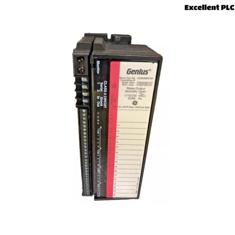 GE IC660BBR101 Relay Output Module