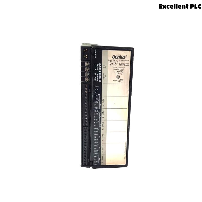 GE IC660EBA026 I/O Block Electronic Assembly