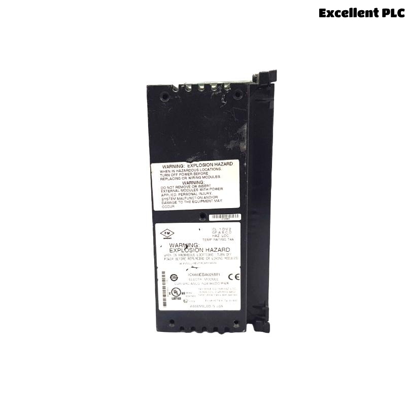 GE IC660EBA026 I/O Block Electronic Assembly