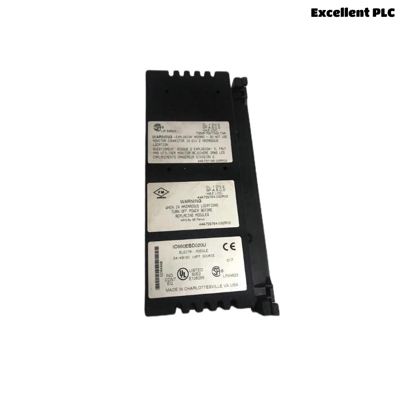 GE Fanuc IC660EBD020 I/O Block Electronics