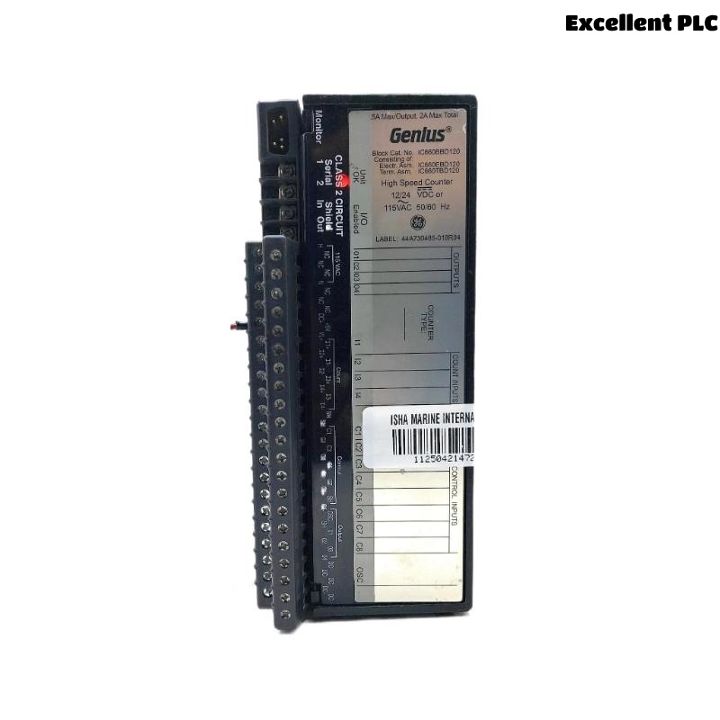 GE IC660TBD120 Terminal Assemblies