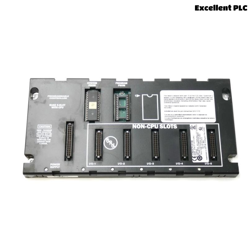 GE IC693CPU313 Series 90-30 5-slot Baseplate With Turbo CPU