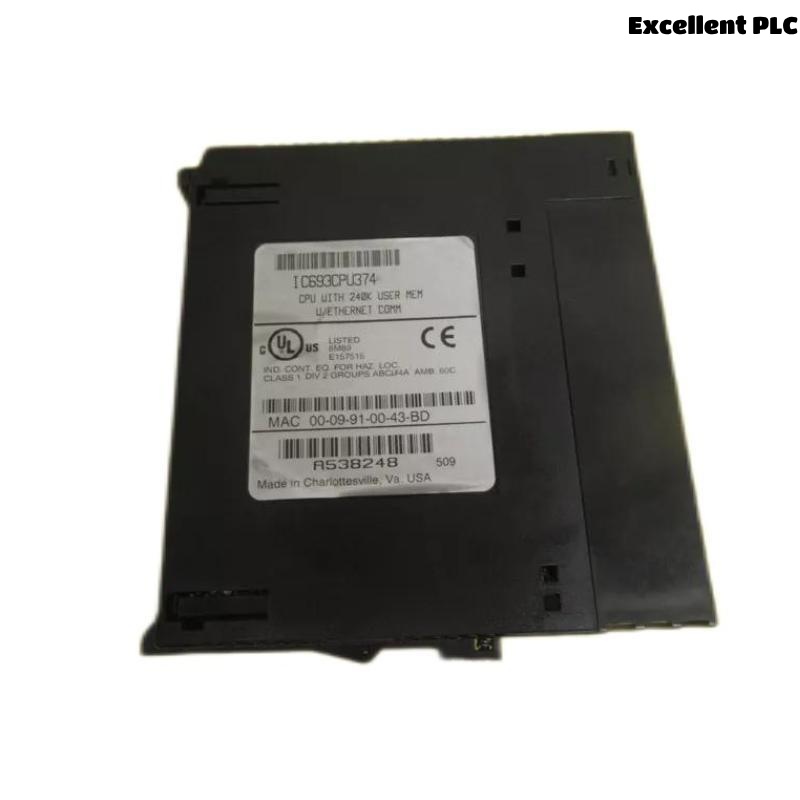 GE Fanuc IC693CPU374 Single Slot CPU Module