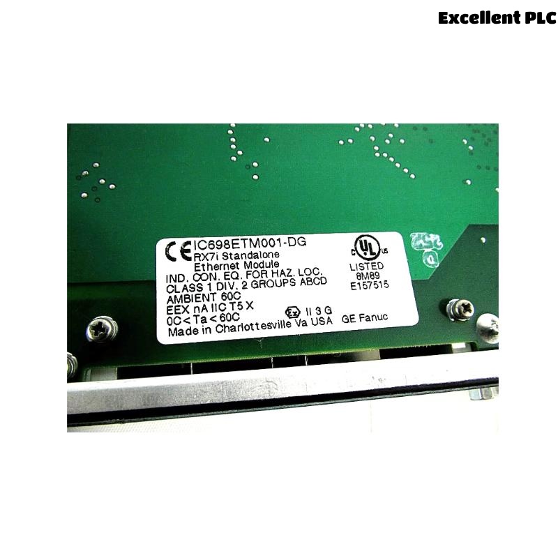 GE IC698ETM001 Ethernet interface module
