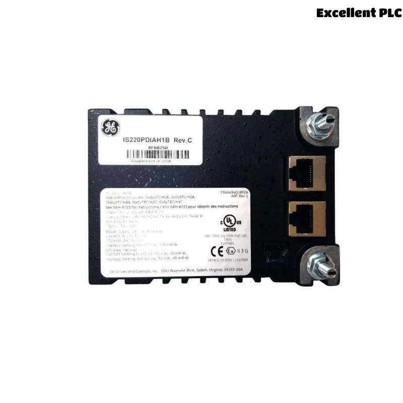 GE IS220PDIAH1B Mark VIe system I/O Pack