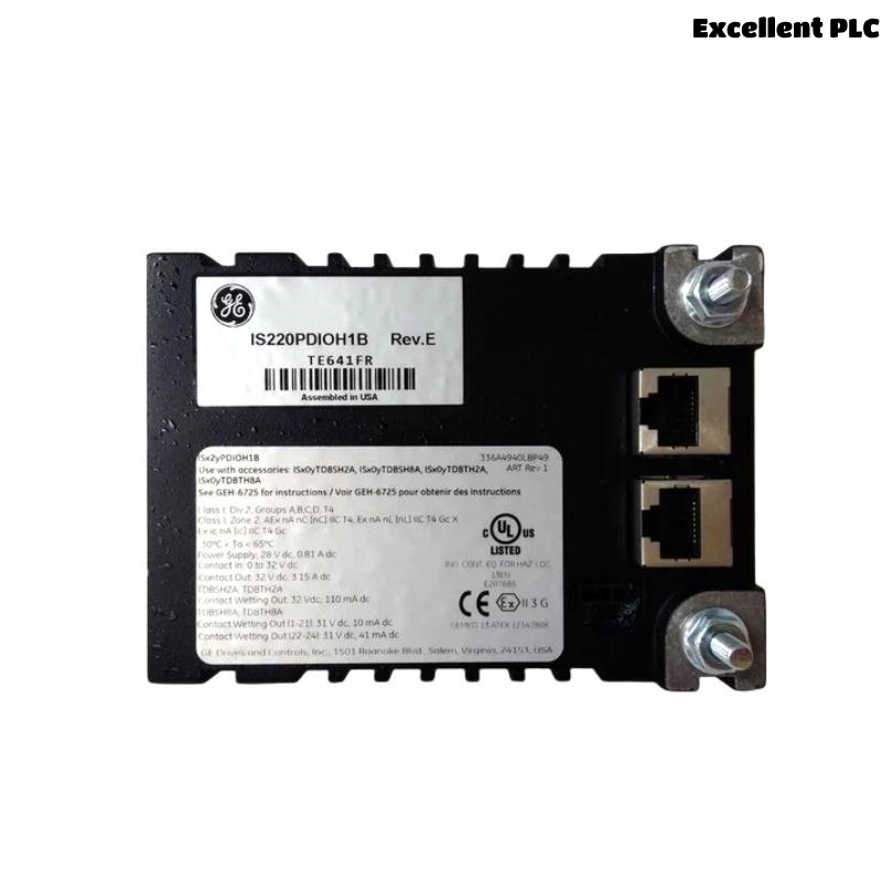 GE IS220PDIOH1B Discrete Input/Output Module