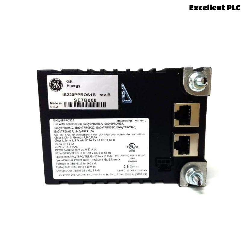 GE IS220PPROS1B Mark VIe Series Emergency Turbine Protection I/O Pack