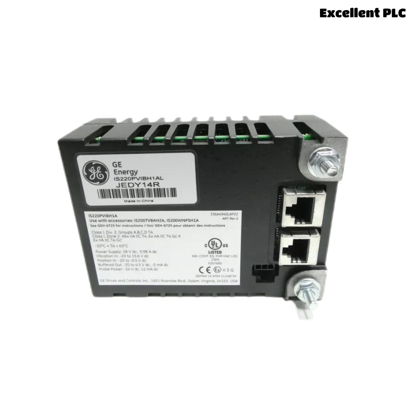 GE IS220PVIBH1A Vibration Monitor I/O Pack