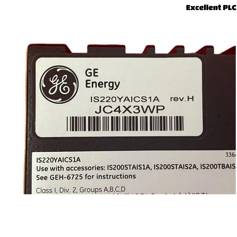 GE IS220YAICS1A Fuel engine