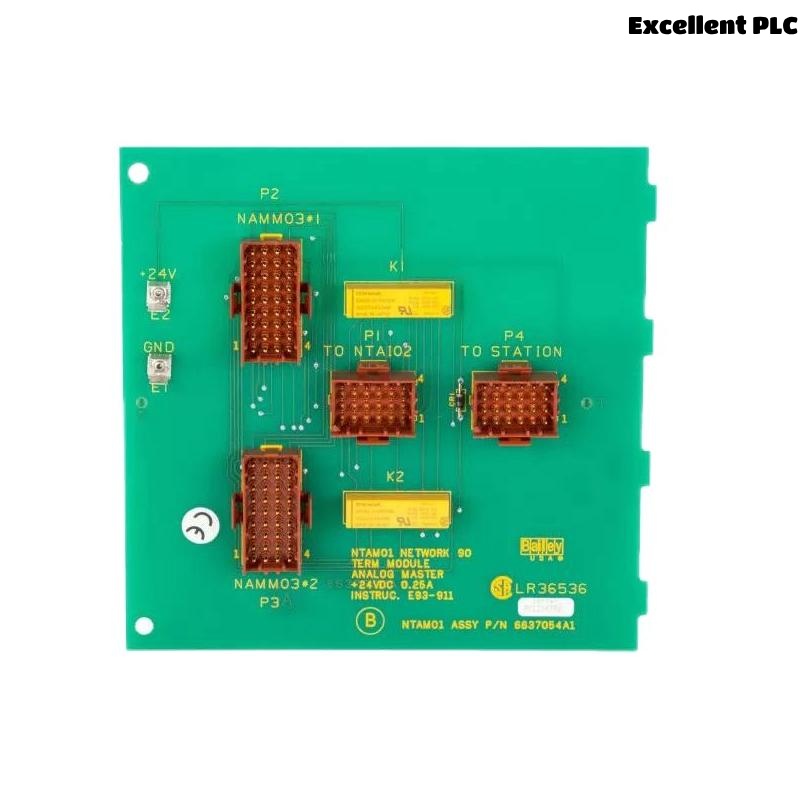 ABB Bailey NTAM01 6637054A1 Analog Master Termination Unit