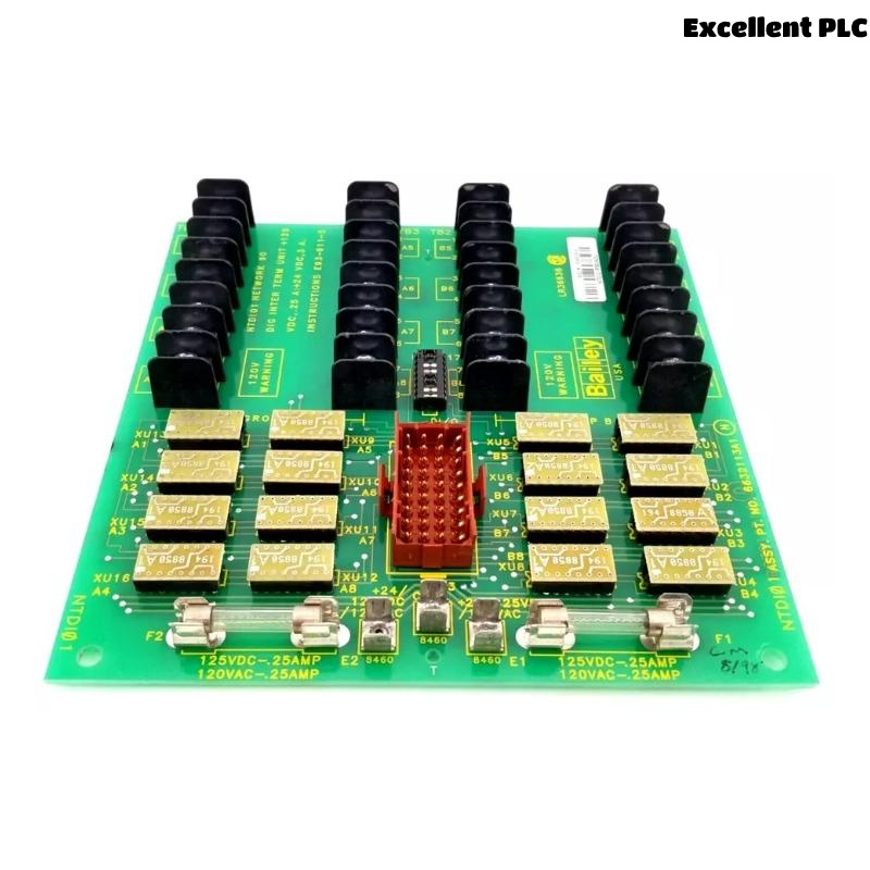 ABB Bailey NTDI01 6632113A1 Digital I/O Termination Unit