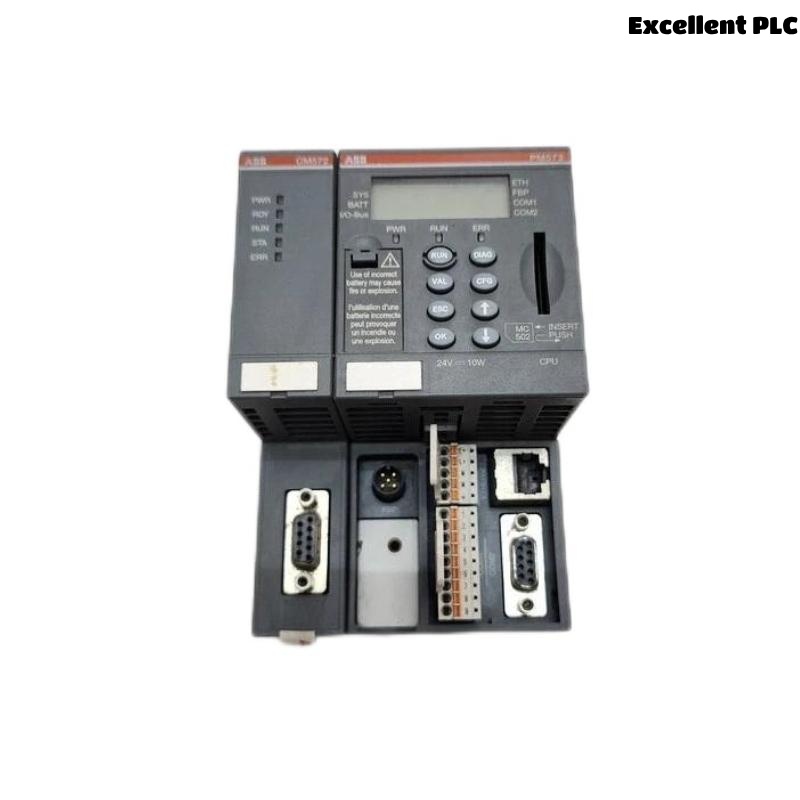 ABB PM573-ETH 1SAP130300R0271 CPU Programmable Logic Controller
