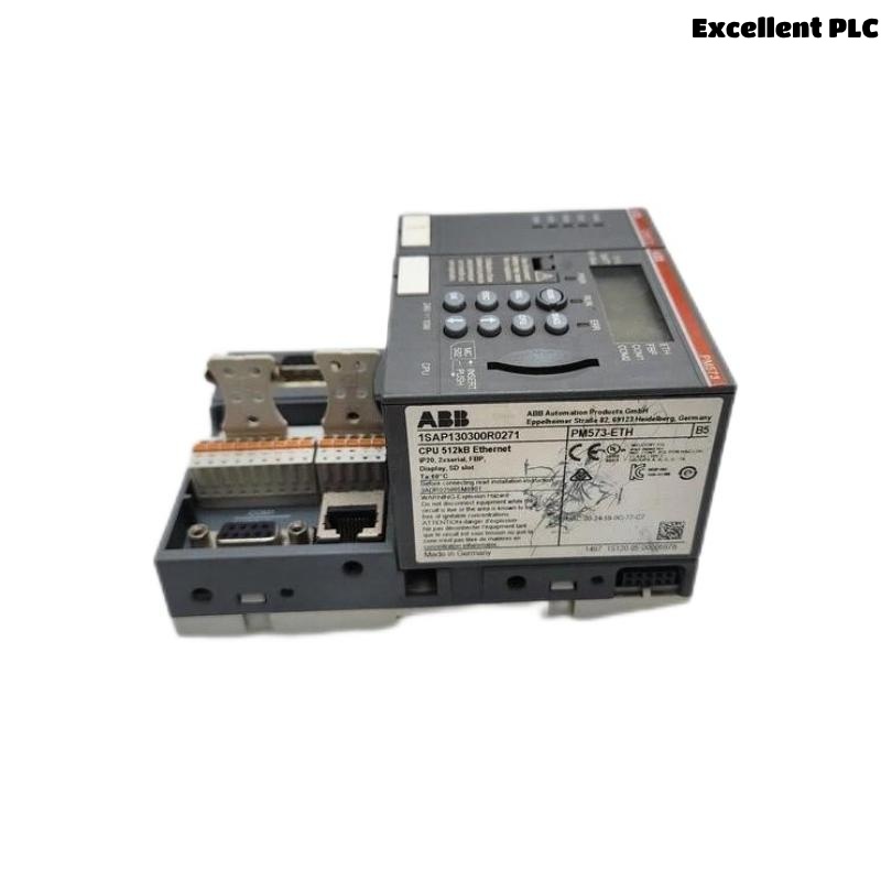 ABB PM573-ETH 1SAP130300R0271 CPU Programmable Logic Controller