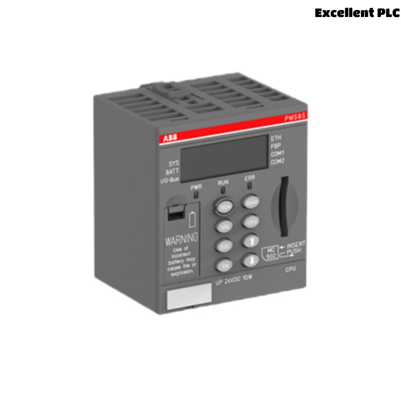 ABB PM585-ETH 1SAP140500R0271 CPU Programmable Logic Controller