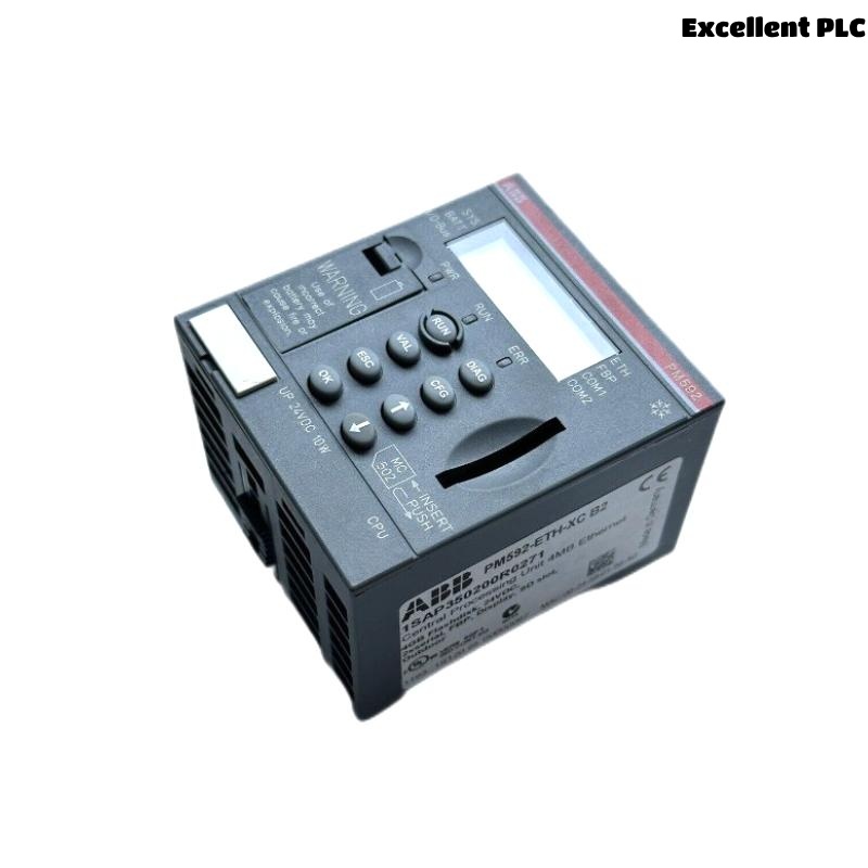 ABB PM592-ETH 1SAP150200R0271 CPU Programmable Logic Controller (PLC)