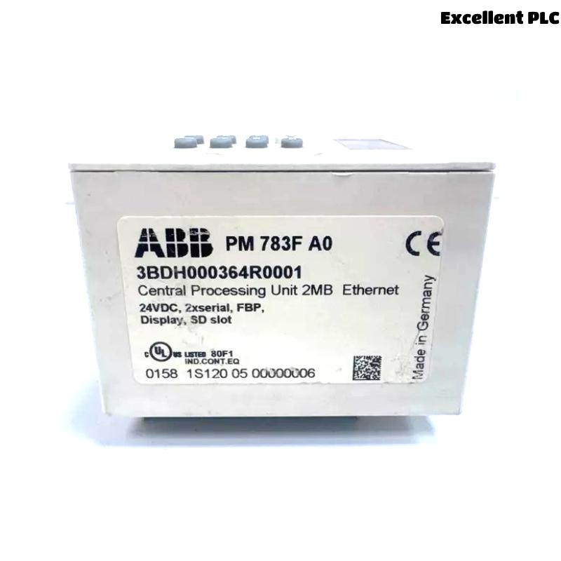 ABB PM783F 3BDH000364R0005 CPU Control Processor Unit