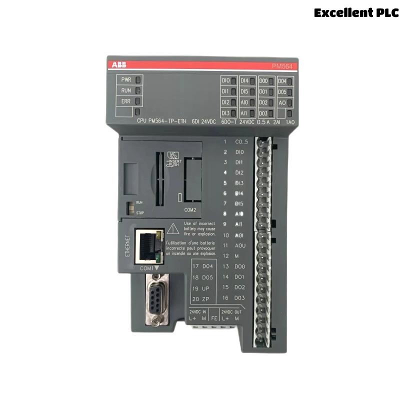 ABB PM564-TP-ETH 1SAP120900R0071 Programmable Logic Controller