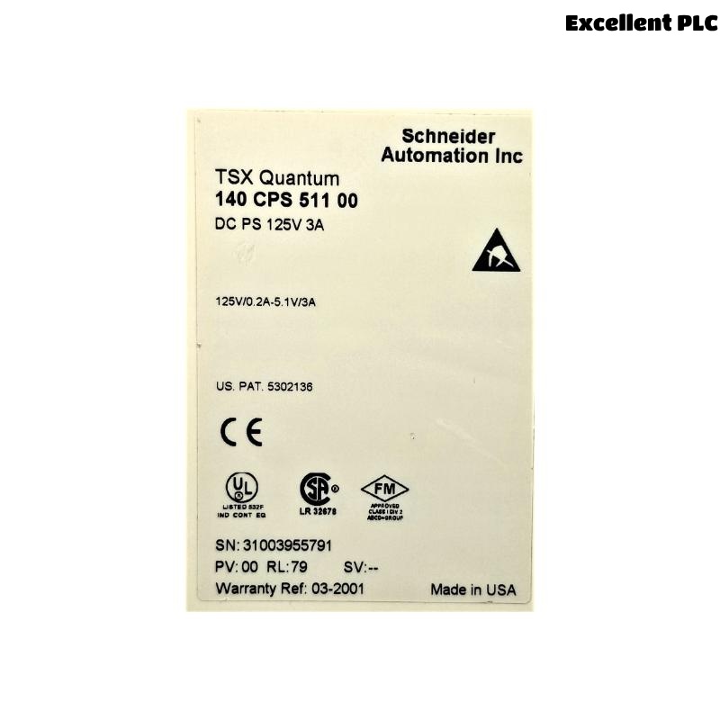Schneider 140CPS51100C Power Supply Module