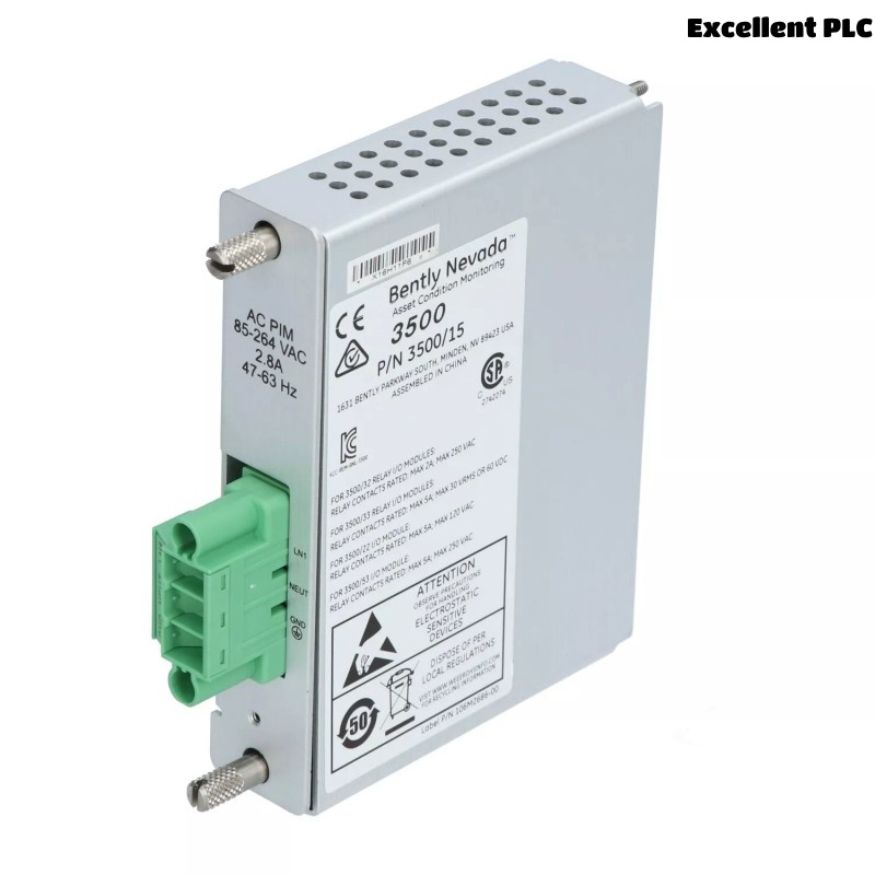 Bently Nevada 3500/15-05-05-00 106M1081-01 Power Supply Module