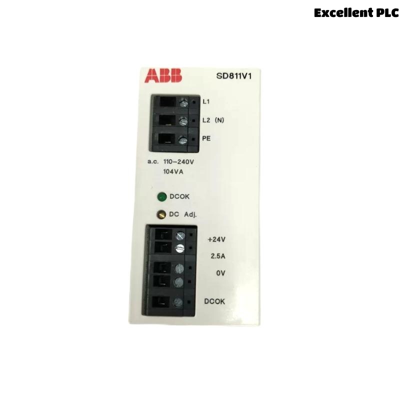 ABB SD811V1 3BSC610044R1 power supply