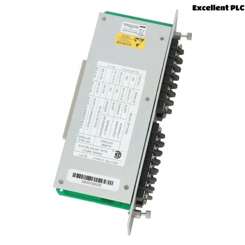 Bently Nevada 81545-01 XDUCR I/O and Recording Terminals(No Relay Modules)