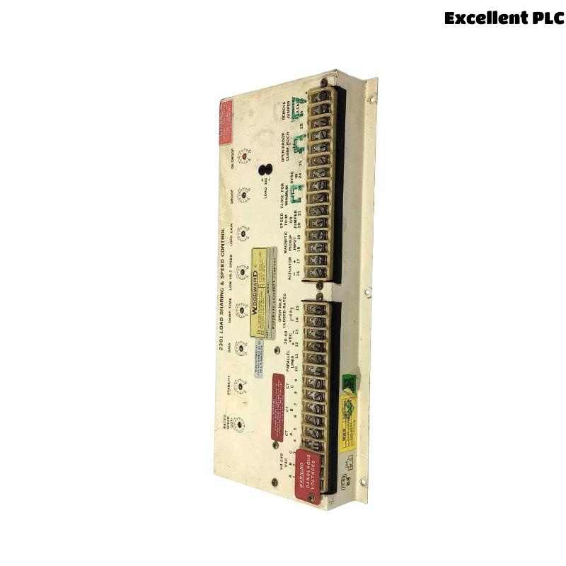 Woodward 8271-467 Load Sharing And Speed Control Module