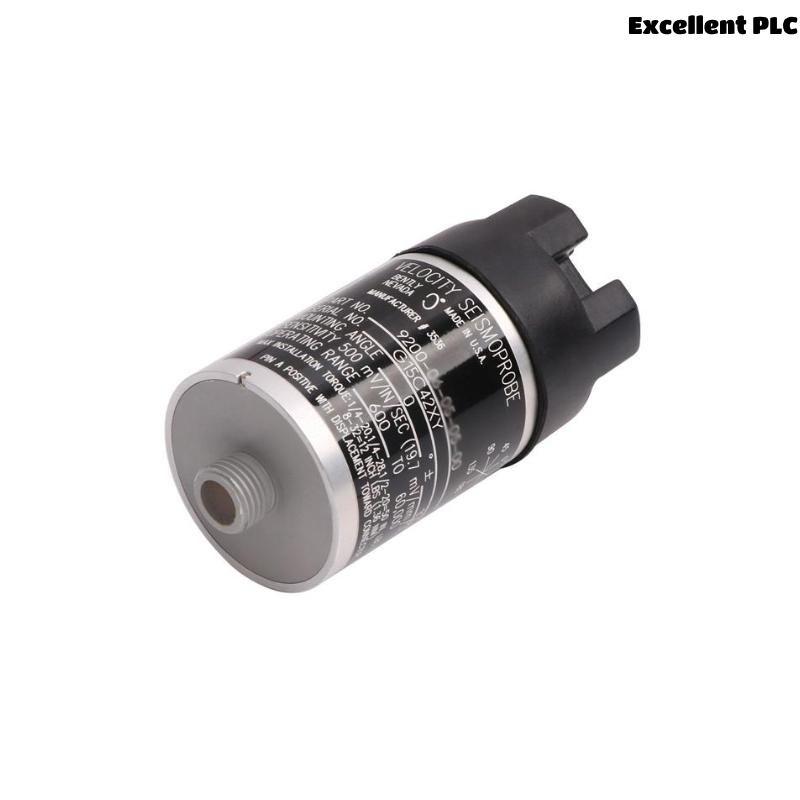 Bently Nevada 9200-01-02-02-00 Dual-Wire Velocity Seismic Sensor