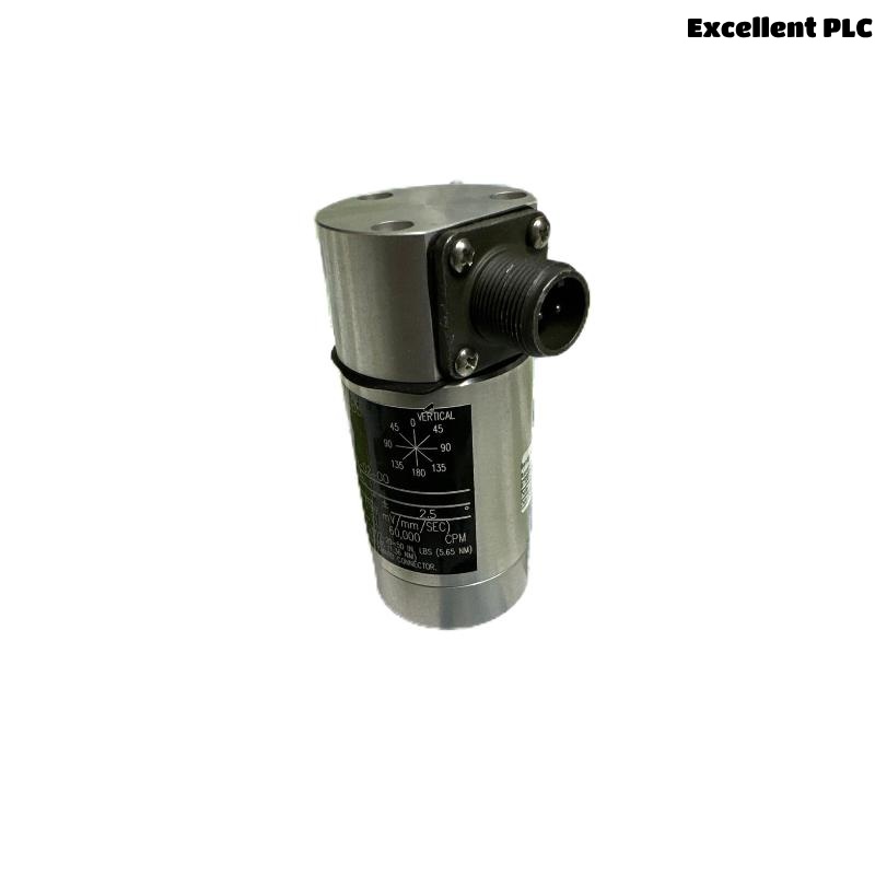 Bently Nevada 9200-01-02-02-00 Dual-Wire Velocity Seismic Sensor