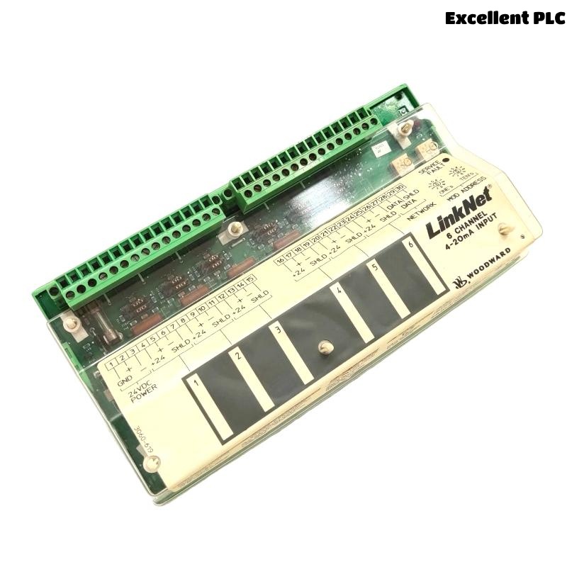 Woodward 9905-969 Linknet 6 Channel Analog Input Module