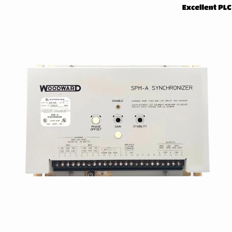 Woodward 9907-028 SPM-A Synchronizer Module
