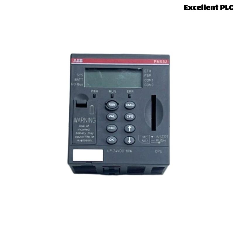 ABB PM582-ETH 1SAP140200R0170 CPU Programmable Logic Controller