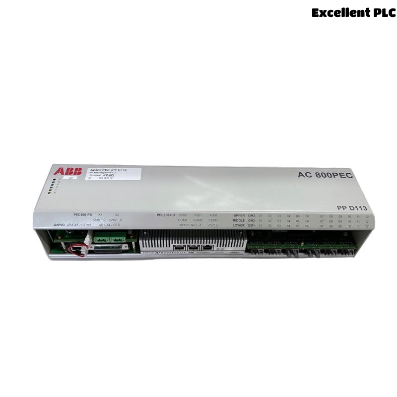 ABB PP D113 3BHE023784R2330 AC800 Controller Module