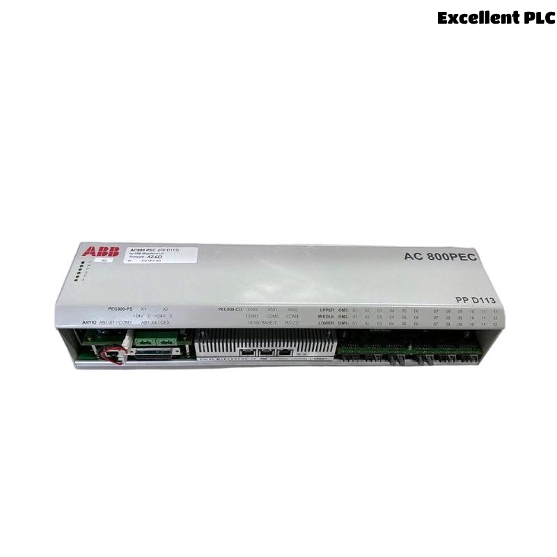 ABB PP D113B03-26-100110 3BHE023584R2634 AC800 Controller Module