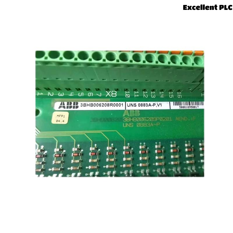 ABB UNS0883a-P,V1 3BHB006208R0001 Fast I/O Card