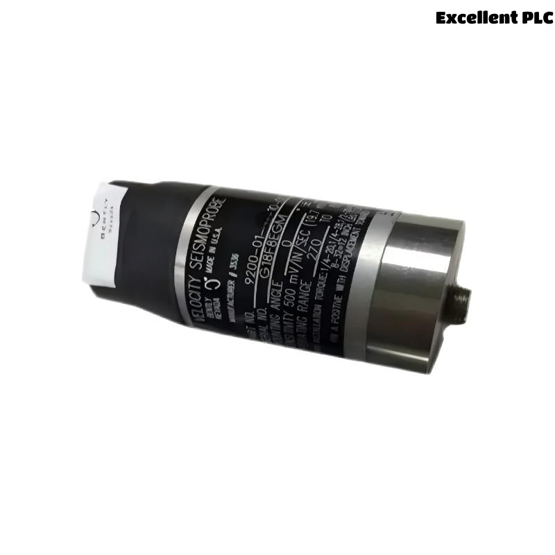 Bently Nevada 9200-01-01-10-00 Dual-Wire Velocity Seismic Sensor