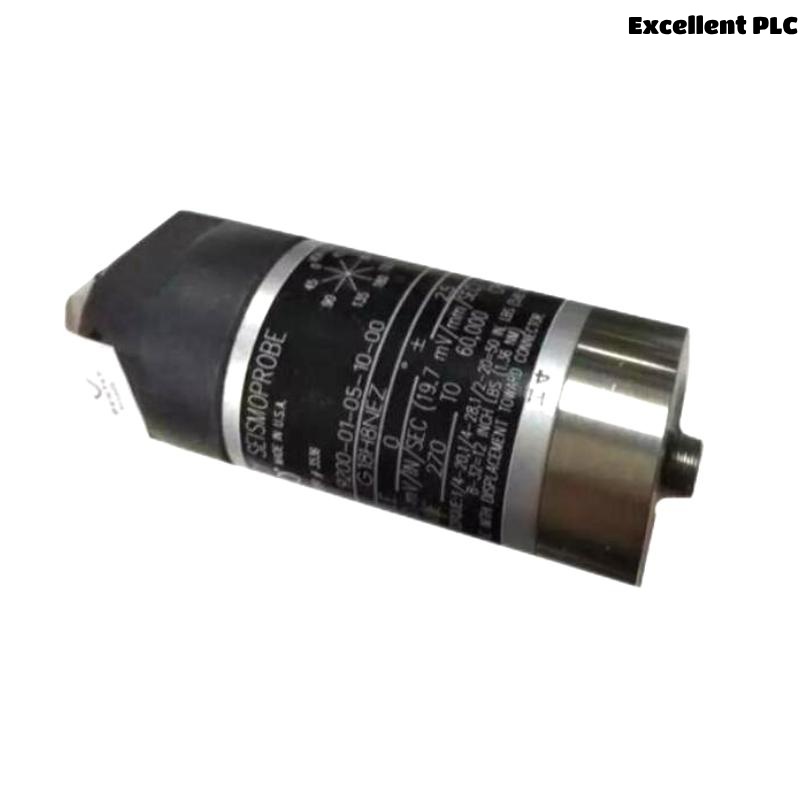 Bently Nevada 9200-01-05-10-00 Dual-Wire Velocity Seismic Sensor