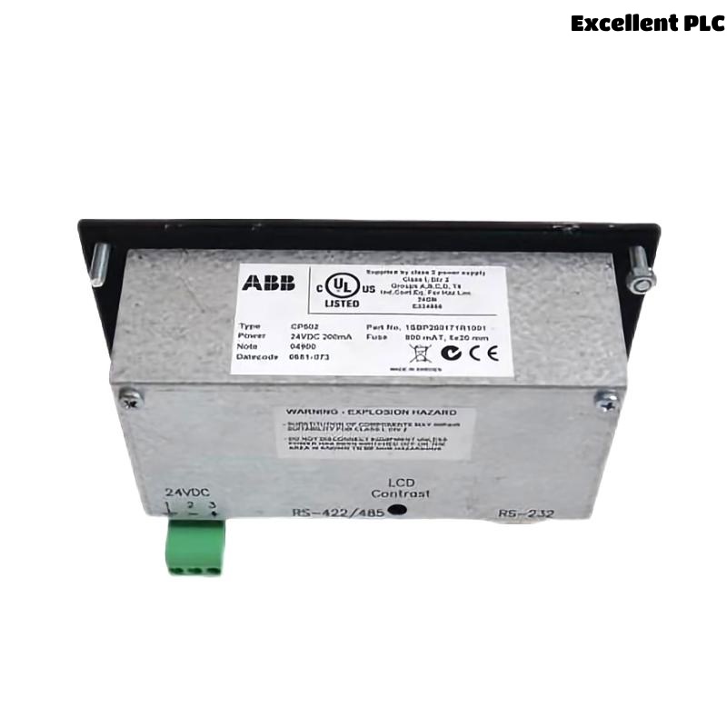 ABB CP502 1SBP260190R1001-A Control Panel