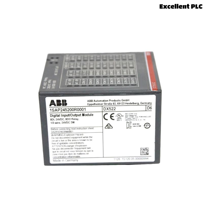 ABB DX522 1SAP245200R0001 Digital Input/Output Module
