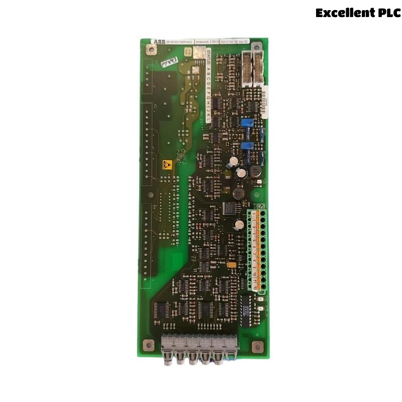 ABB GD C742 AE 3BHE003748R0002 DC Governor Communication Board