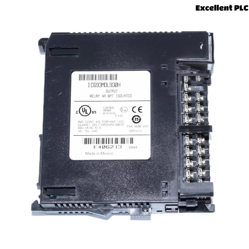 GE IC693MDL930H 4 Amp Isolated Relay Output Module
