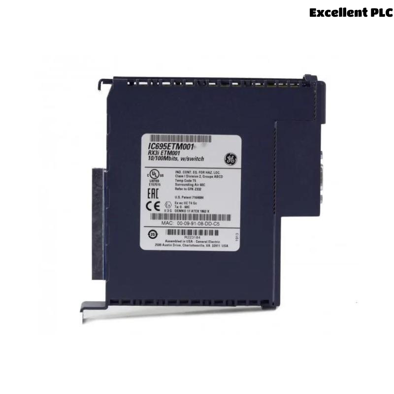 GE Fanuc IC695ETM001-KAAA Rx3i Ethernet Interface Module