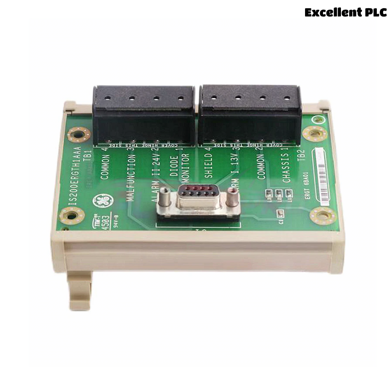 GE IS200ERGTH1A Ground detector terminal board