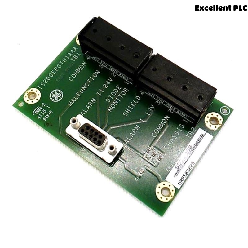 GE IS200ERGTH1A Ground detector terminal board